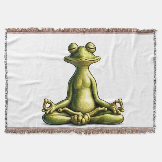 Couverture Grenouille Zen (Devant)