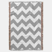 Couverture Grey Bold Chevron (devant Vertical)