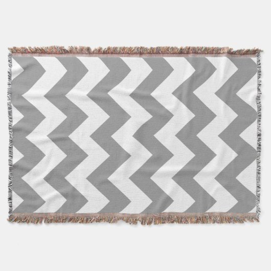 Couverture Grey Bold Chevron (Devant)