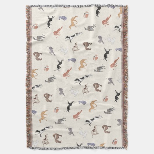 Couverture Greyhound Love Lance Blanket (devant Vertical)