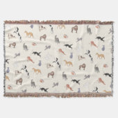 Couverture Greyhound Love Lance Blanket (Devant)