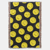 Couverture Grinning Smile Yellow Face Motif (devant Vertical)