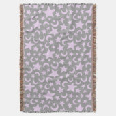 Couverture Gris et pastel Violet Etoiles et lunes (devant Vertical)