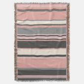 Couverture Gris et rose Trappe moderne du milieu du siècle (devant Vertical)