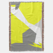 Couverture gris jaune minimaliste Art Abstrait (devant Vertical)