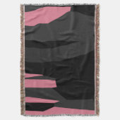 Couverture gris rose et noir abstrait (devant Vertical)