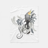 Couverture grise de Cockatiel (Devant)