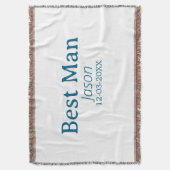 Couverture groomsman bachelorette party ajouter nom moderne s (devant Vertical)