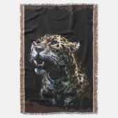 Couverture Gros Chat Jaguar Panther tacheté Faune (devant Vertical)