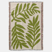Couverture Gros feutre vert Chartreuse Impression minimale (devant Vertical)