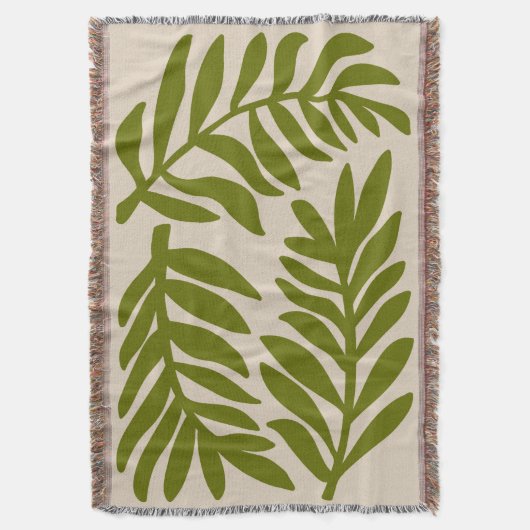 Couverture Gros feutre vert Chartreuse Impression minimale (devant Vertical)