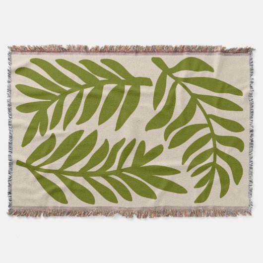 Couverture Gros feutre vert Chartreuse Impression minimale (Devant)