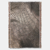 Couverture Gros plan en cuir élégant : Motif texturé (devant Vertical)
