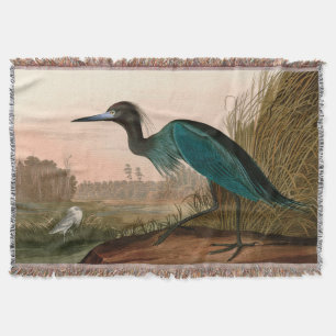 Couverture Grue bleue ou Heron Birds of America Audubon Impri