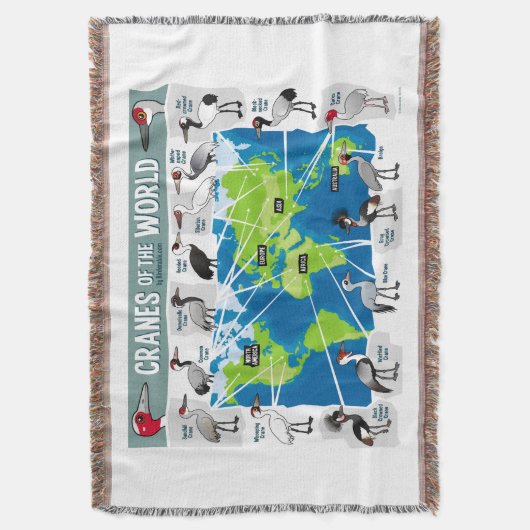 Couverture Grues du monde (devant Vertical)