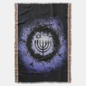 Couverture Grunge Chanukah Menorah (devant Vertical)