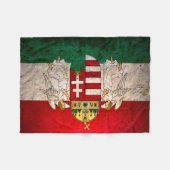 Couverture grunge urbaine d'ouatine de drapeau de (Devant (Horizontal))