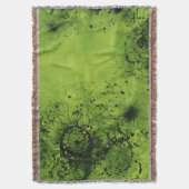 Couverture Grunge vert citron avec accents noirs (devant Vertical)