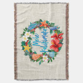 Couverture Guirlande hawaïenne de Noël de Mele Kalikimaka (devant Vertical)