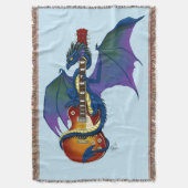 Couverture Guitare à explosion solaire Blue Dragon (devant Vertical)