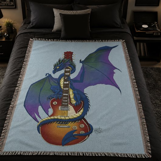 Couverture Guitare à explosion solaire Blue Dragon