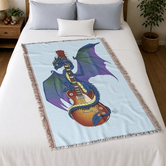 Couverture Guitare à explosion solaire Blue Dragon