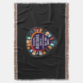 Couverture Guitariste Combien de guitares Anniversaire (devant Vertical)