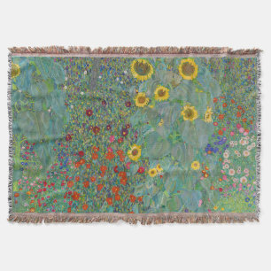 Couverture Gustav Klimt - Jardin de campagne avec tournesols