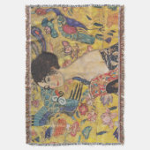 Couverture Gustav Klimt-Lady avec ventilateur | (devant Vertical)