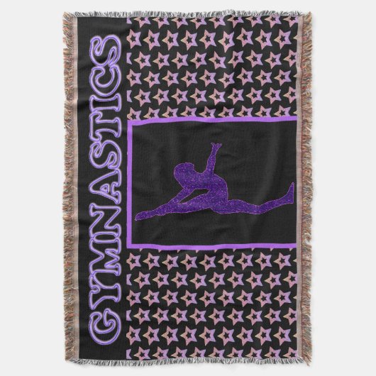 Couverture Gymnastique Star Throw Blanket (devant Vertical)