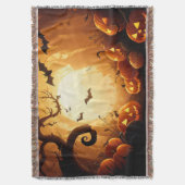 Couverture Halloween/chauve-souris/Citrouille/automne (devant Vertical)