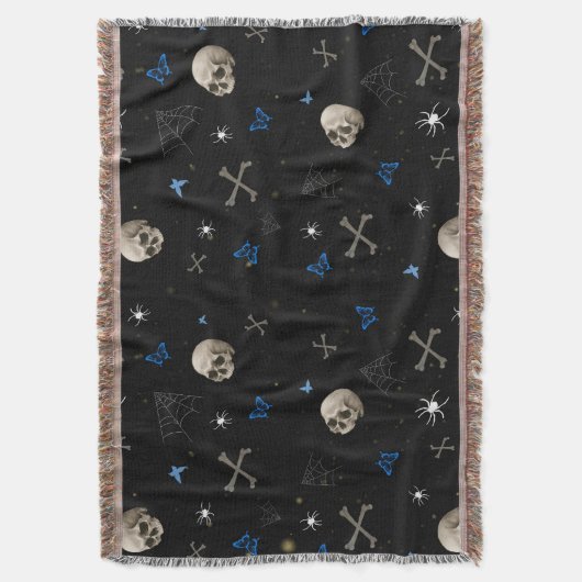 Couverture Halloween crâne Motif sans marque (devant Vertical)