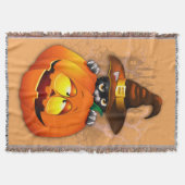 Couverture Halloween Cute Kitty Witch et ami Citrouille (Devant)
