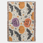 Couverture Halloween et motif d'automne (devant Vertical)
