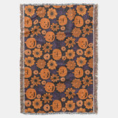 Couverture Halloween floral (devant Vertical)
