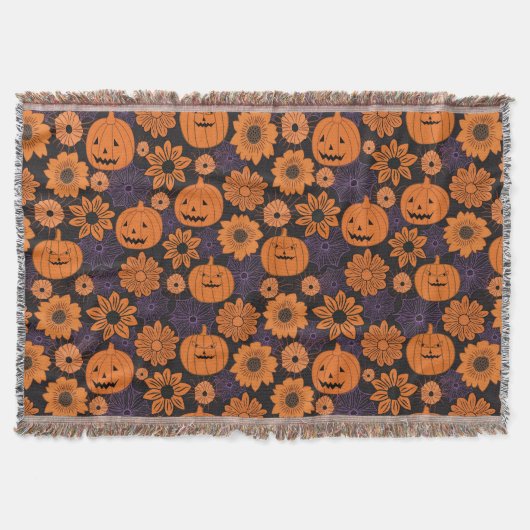 Couverture Halloween floral (Devant)