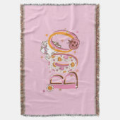 Couverture Halloween Preppy rose Spootacular Boo (devant Vertical)