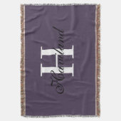 Couverture HAMbyWG n'importe quel monogramme couleur (devant Vertical)