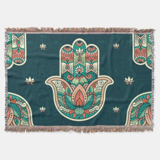 Couverture Hamsa Hamsah Main juive marocaine (Devant)