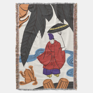 Couverture Hanafuda "Yanagi-ni-Ono-Michikaze"