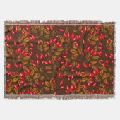 Couverture hanches roses, brune et rouge (Devant)