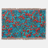 Couverture hanches roses, rouge et bleu (Devant)