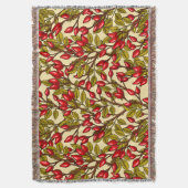 Couverture hanches roses, rouge, vert, jaune (devant Vertical)