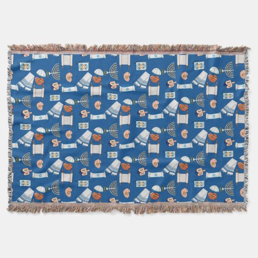 Couverture Hanukkah Fun Throw (Devant)