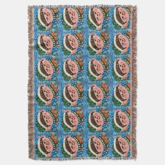 Couverture Happy Boy Elf 2 Throw (devant Vertical)