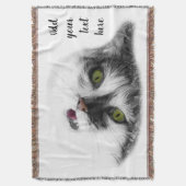 Couverture Happy cat personnalisable (devant Vertical)