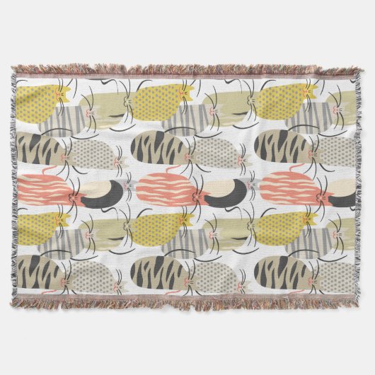 Couverture Happy Cats Whimsical Motif (Devant)