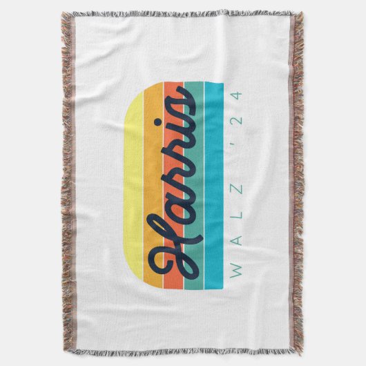 Couverture Harris Walz 2024 Sunset Modern (devant Vertical)