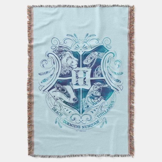 Couverture Harry Potter | Aguamenti HOGWARTS™ Crest (devant Vertical)
