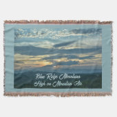 Couverture Haut sur Mountain Air Blue Ridge Sunset (Devant)